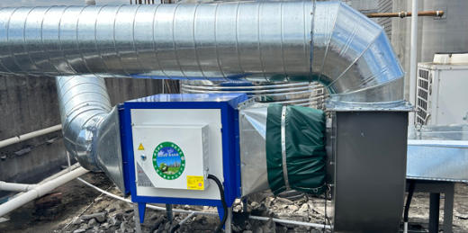 東莞工廠企業食堂飯堂油煙凈化工程公司找東莞市科尚環保技術有限公司。